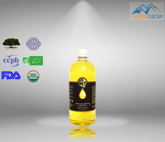 Huile d'argan vierge certifié 100% BIO du Maroc