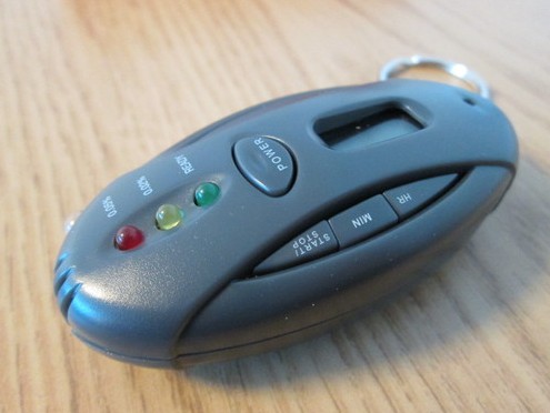 TEST ALCOOLÉMIE TYPE PORTE CLE
