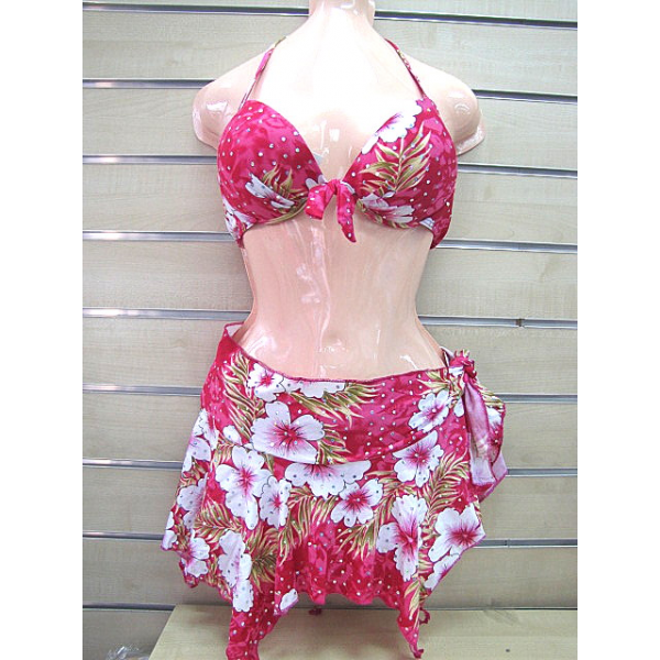 Maillot de bain 3 pièces / 4,20 € HT / Réf 3165 