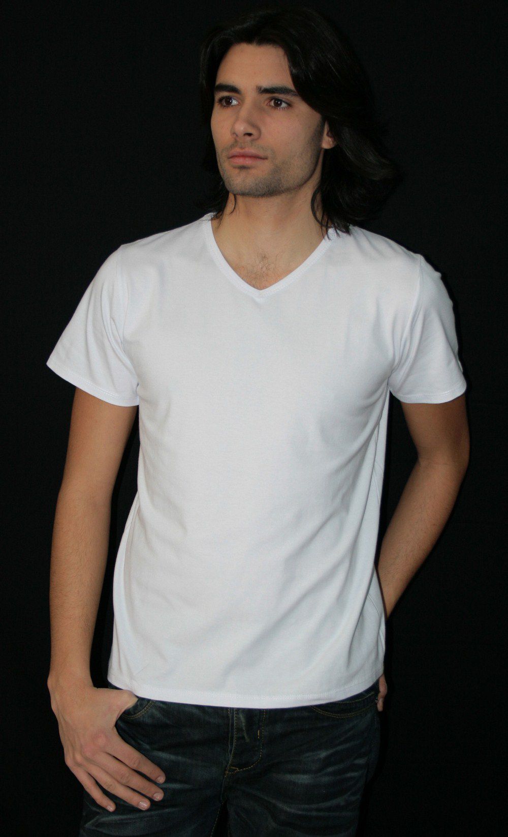 TSHIRT PAOLO V NOIR 