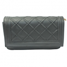 Pochette splendide avec motif losange