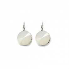 Boucles d’oreilles sphères avec fermoir drmeuses