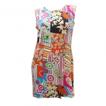 Jolie robe charmante imprimée fantaisie