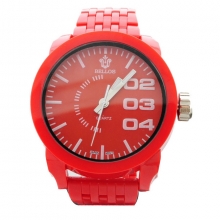 Montre mixte avec affichage analogique