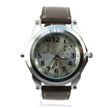 Montre bracelet pour homme avec cadran en acier