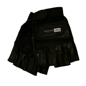 Gants mitaines en cuir