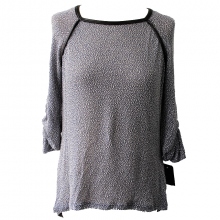 Pull tendance avec manches retroussables