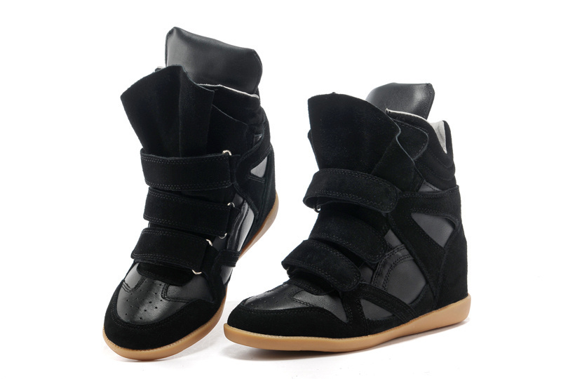 Sneakers Isabel Marant Haut-dessus de chaussures en daim femmes bottes de mode