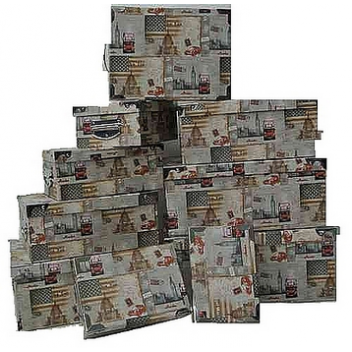 Set de 10 boites de rangement  Réf 9071