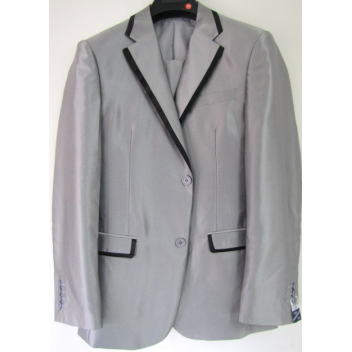 Costume cintré gris clair  Réf 2093  Prix: 29.50€ HT