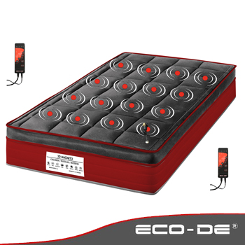 Matelas avec massage et tissu 3D