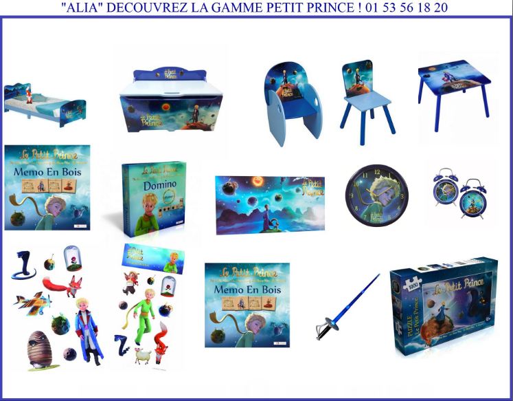 Licence Le Petit Prince destockage