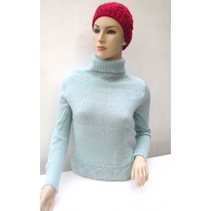 pull angora col roulé - ref.3260