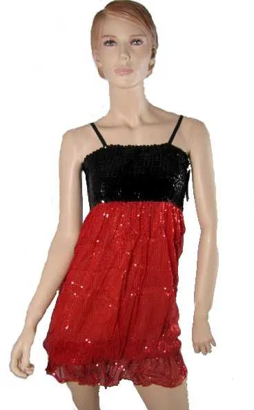 Robe tunique pailletée 5,95 € HT