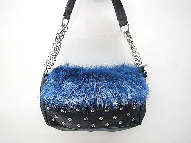 SAC BANDOULIERE FOURRURE REF 7004 2.95€ HT 