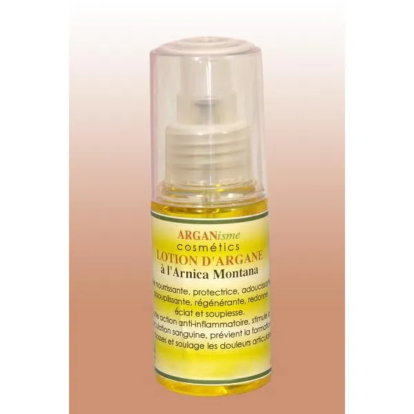 Lotion d'argan parfumée pour massage ARGANisme