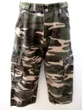 Pantacourt Homme Militaire - ref.2502