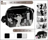 SAC BANDOULIERE EN VINYLE - ref.5108