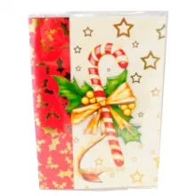 Carte de vœux motif Noël