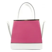Sac à main avec côté transparent et pochette à l’intérieur