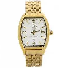 Montre rectangulaire en métal pour homme