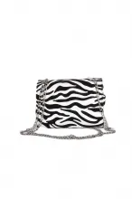 Pochette à bandoulière en chaîne