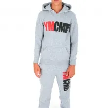 Ensemble jogging unisexe YMCMB rouge et noir