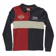 Polo tricolore garçon