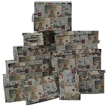 Set de 10 boites de rangement  Réf 9071