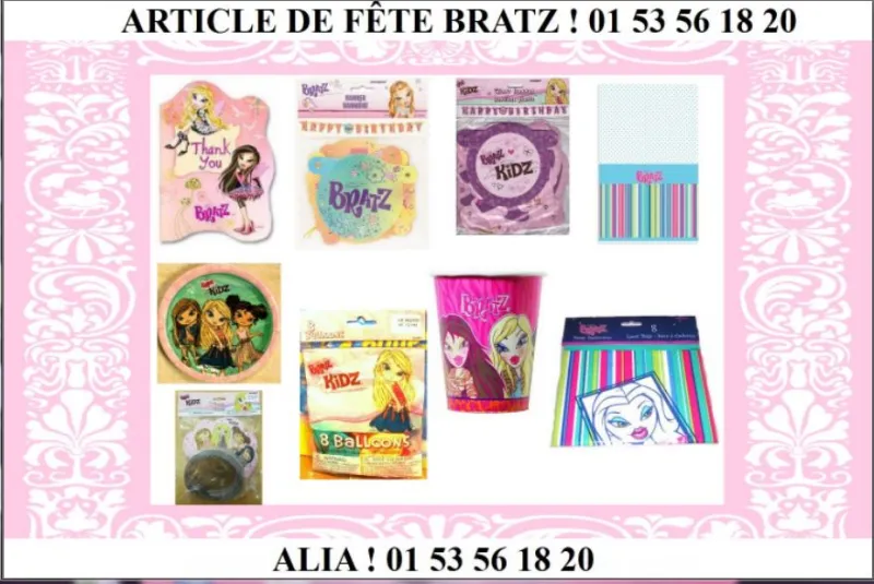 ARTICLE DE FETE BRATZ