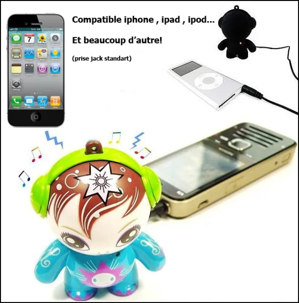 Haut parleur iphone ipad ipod et beaucoup d'autre appareil! Haut-parleur