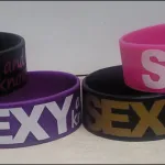 LOT 90 bracelet silicone SEXY AND I KNOW IT fashion mode tendance lmfao