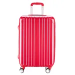 Valise taille Cabine 56cm - PC Ultra légère - 4 roues 20172 rose foncé