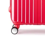 Valise Taille Cabine rigide  rose foncé ultra leger 4 roues multicouleurs PARTY PRINCE