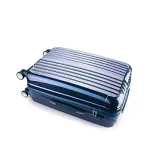 Valise Taille Cabine rigide 57cm bleu ultra leger  4 roues multicouleurs PARTY PRINCE