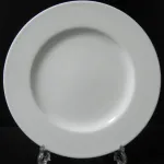 Assiette porcelaine blanche 