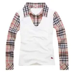 Burberry femmes à manches longues chemise outletcheapshoes.net