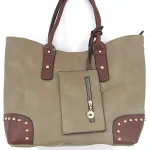 Sac à main clouté simili cuir 7,95 € HT/unité