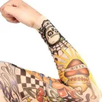 Manches faux tatouage