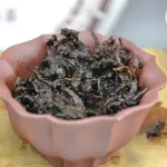 Galette de thé pu er cuit bio 357g année 2012 en gros