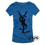 T-shirts Ysl populaires de femmes, femmes YSL courts de sortie t-shirts