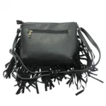 Sac à bandoulière agrémenté de franges