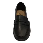 Mocassins homme avec motif sur la languette