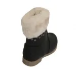 Bottines fourrées cloutées