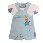 Ensemble salopette à poches et t-shirt pour bébé garçon