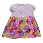 Joli ensemble robe et bandeau pour bébé fille