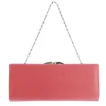Sac de soirée femme avec motif nœud en métal