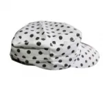 Casquette style militaire à pois