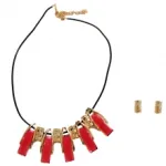 Parure fantaisie ornée de pierres