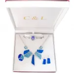 Coffret cadeau orné de résines pour femme